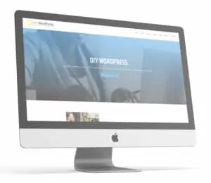 DIY WordPress website design package self-hosted
